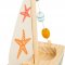 small foot Bath toys, Starfish Sailboat