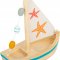 small foot Bath toys, Starfish Sailboat