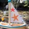 small foot Bath toys, Starfish Sailboat