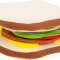 small foot Sandwich, Felt fabric