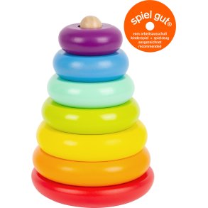 small foot Stable-Vippe-Pyramide, Regnbue