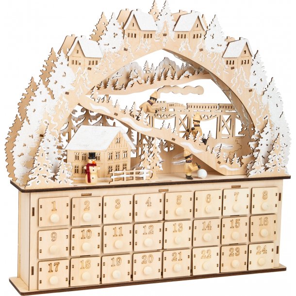 Legler Christmas Calendar, Fun on Ice Holidays and Celebrations