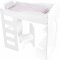 small foot Doll's Loft Bed with Desk