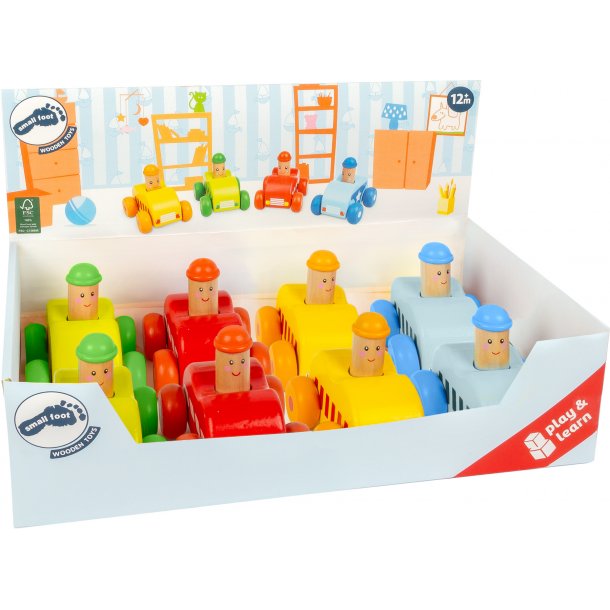 small foot Display Bil (8.stk)