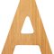 small foot ABC Letter A, Bamboo