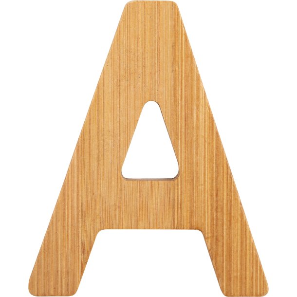 small foot ABC Letter A, Bamboo