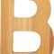 small foot ABC Bokstav B, Bambus