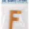 small foot ABC Bogstav F, Bambus