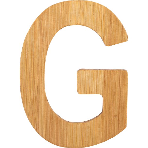 small foot ABC Bogstav G, Bambus