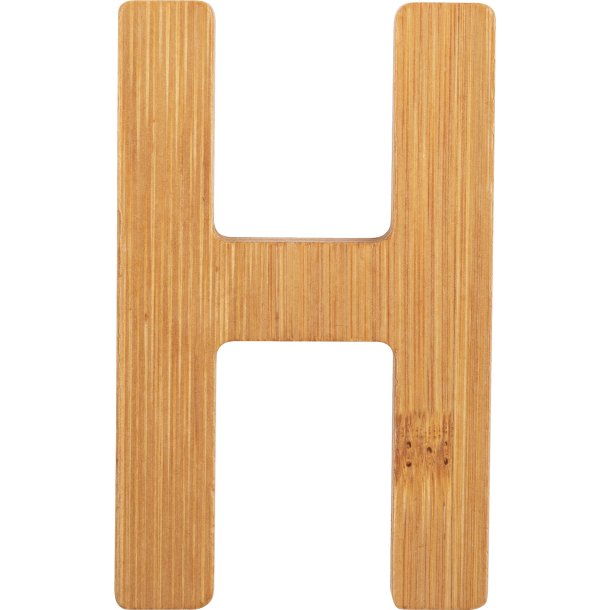 small foot ABC Bogstav H, Bambus