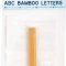 small foot ABC Bogstav I, Bambus