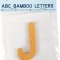 small foot ABC Bogstav J, Bambus