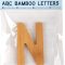 small foot ABC Bogstav N, Bambus