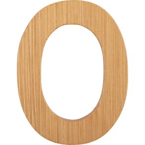 small foot ABC Bogstav O, Bambus