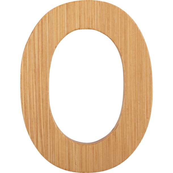 small foot ABC Bogstav O, Bambus