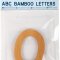 small foot ABC Bogstav O, Bambus