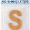 small foot ABC Letter S, Bamboo