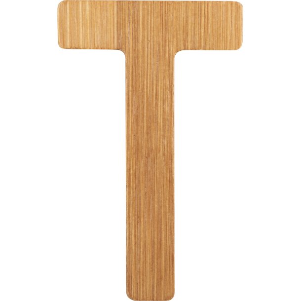 small foot ABC Bogstav T, Bambus