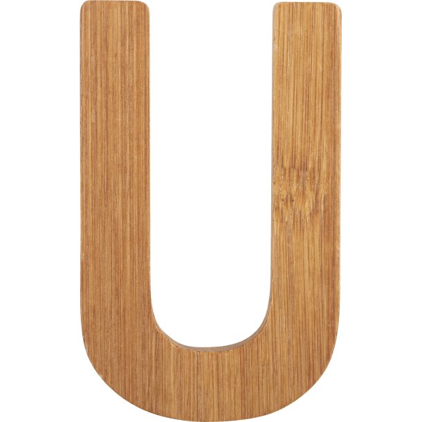 small foot ABC Bogstav U, Bambus