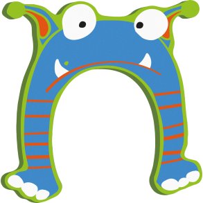 small foot ABC Bogstav Monster Marilyn, Bambus