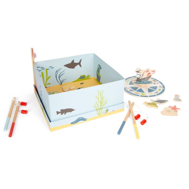 small foot Fiskespil, Fire venner