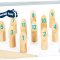 small foot Kubb Viking Game with Numbers, Active