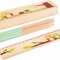 small foot Wooden Pencil Box Display, Set of 12