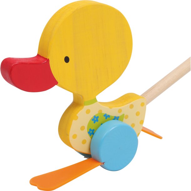small foot Push-Along, Tine the Duck
