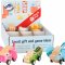Smallfoot Pull-back Animals Display