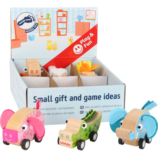 Smallfoot Pull-back Animals Display