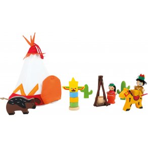 small foot Temaleg, Indianer