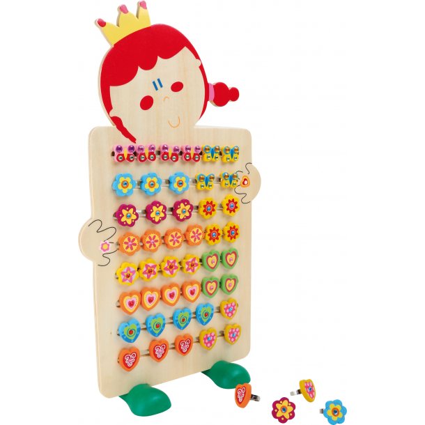 small foot Display, Prinsesse Ringe (72 stk)
