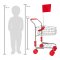 small foot Shopping Trolley, Slv
