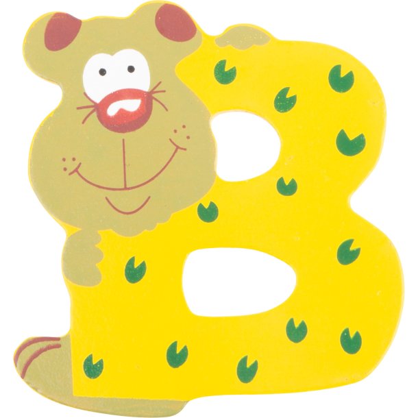 small foot Letter B, Animal - Name trains and letters - Import for Kids ApS