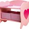 small foot Baby Puslebord, Rosa