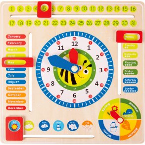 small foot Ur, Dato og rstider/Engelsk