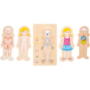 small foot Puslespil i lag, Anatomi/Pige