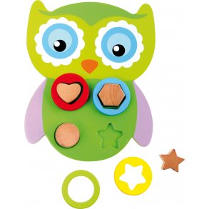 small foot Puslespil med former, Ugle