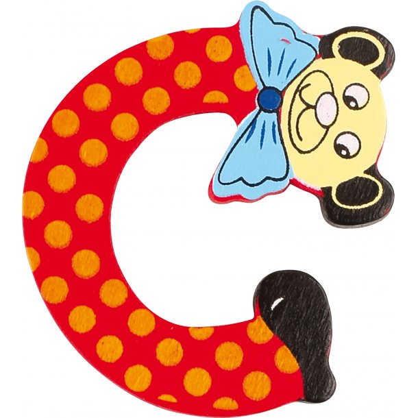 small foot Wooden-Letter C, Bear