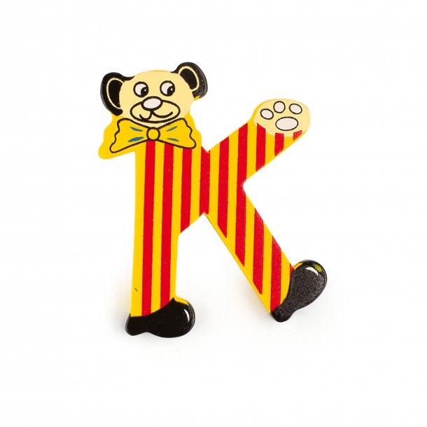 small foot Wooden-Letter K, Bear