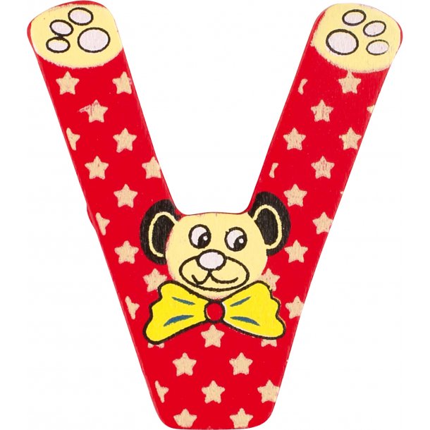 small foot Tr-Bogstav V, Bjrn