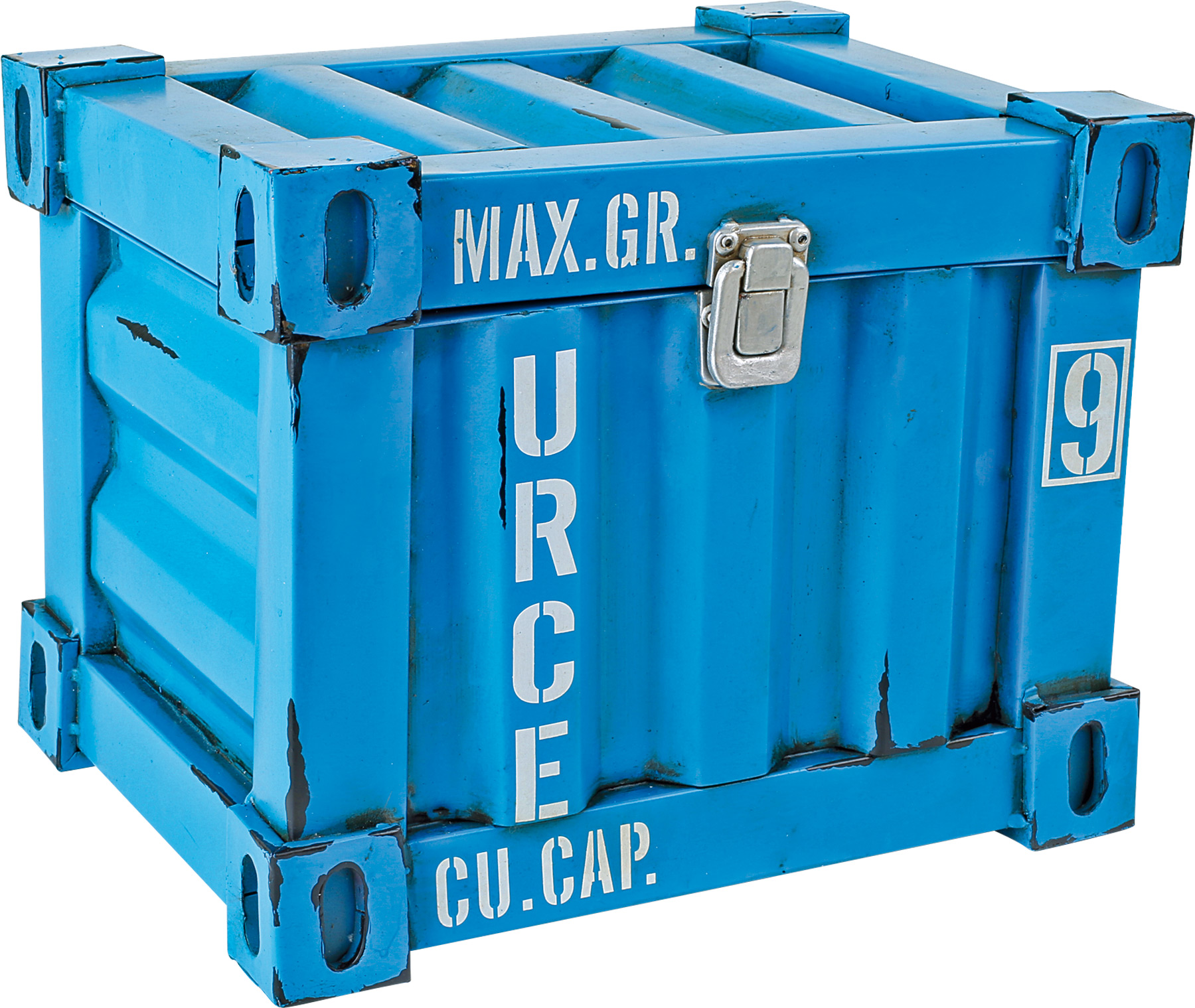 Blue Container "Vintage Design" Other decorations