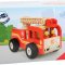 small foot Fire Engine with Rotating Ladder