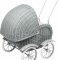 small foot Dockvagn i Rotting, Vintage Grey